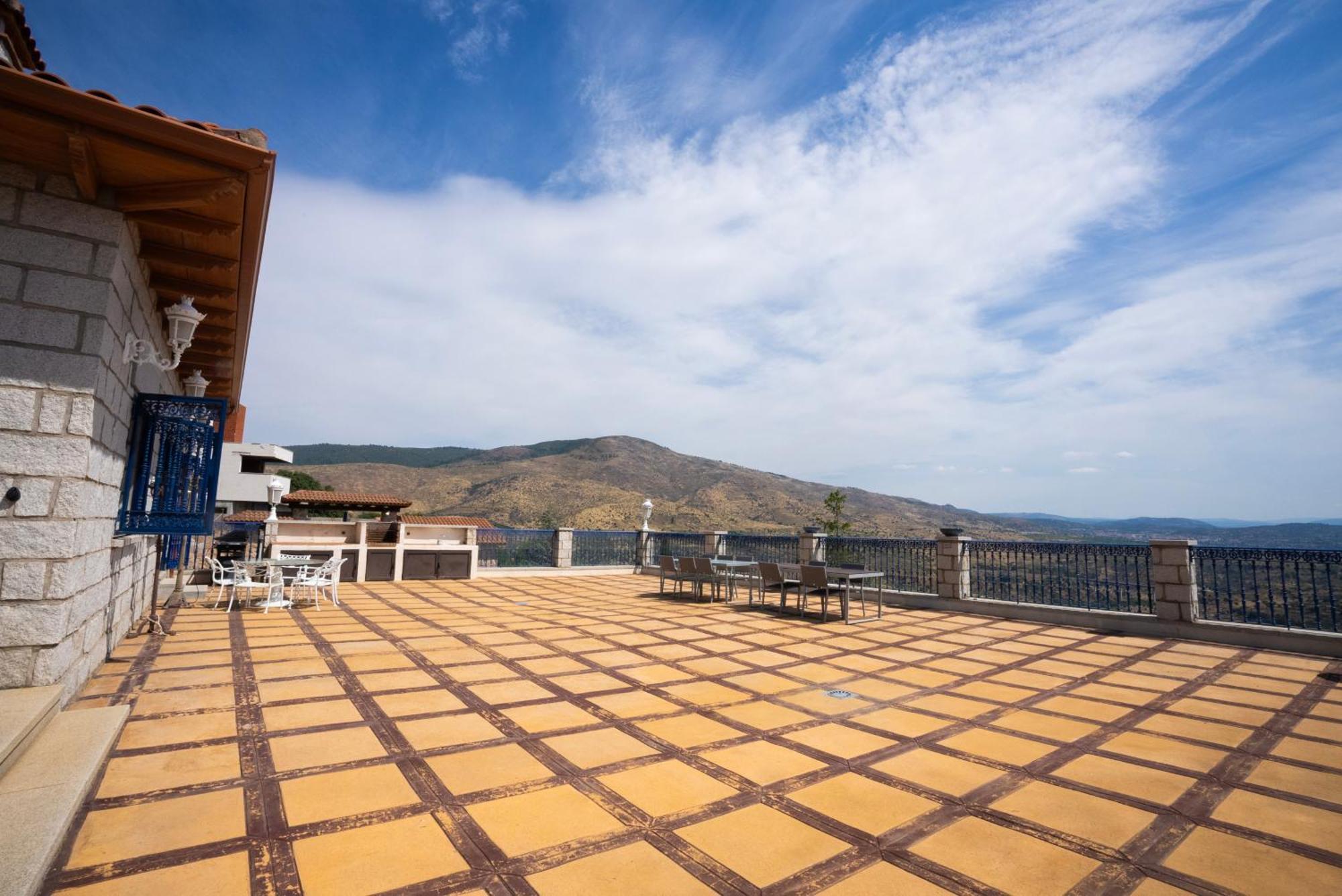 Вілла Mansion Con Jacuzzi A 40 Grados, Gran Piscina Y Padel Ель-Тьємбло Екстер'єр фото